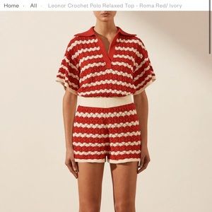 Shona Joy Lenor Crochet Shorts